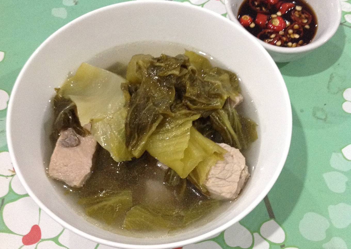 Bakut sayur asin