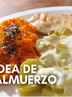 Una foto de Almuerzo saludable (revuelto de zapallitos)
