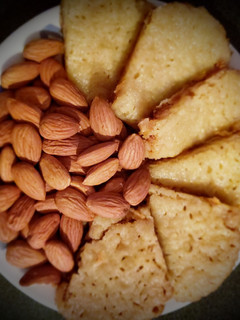 A picture of ALMOND BUTTER COOKIE😋🍪.