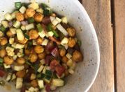 Una foto de garbanzos de bote airfryer