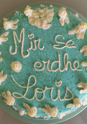 Une photo de Gâteau d'anniversaire chocolat blanc et mascarpone