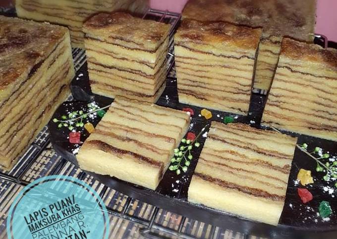 Kue Lapis Puan/Kue Maksuba Khas Palembang