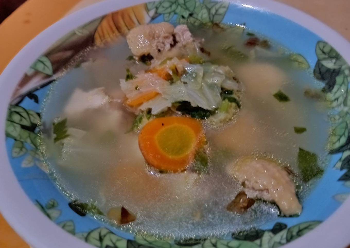 Sop ayam simpel