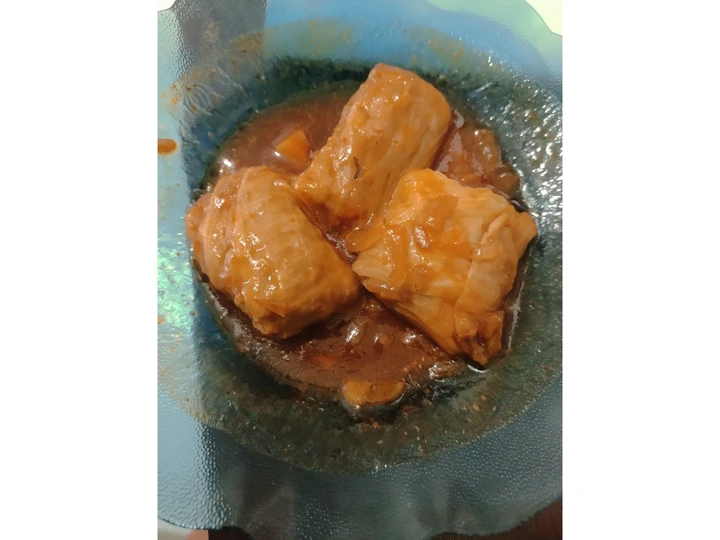 Cara Mudah Menyiapkan Resep  Dimsum udang ayam kulit kubis saus beef talow yang Lezat, Bisa Manjain Lidah