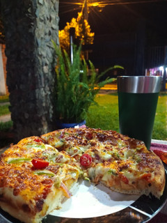 Una foto de Pizza casera