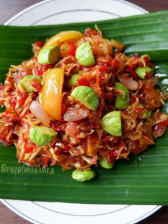 Foto resep Tumis teri pete