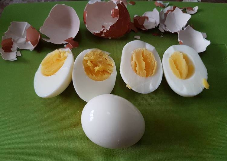 Recipe of Award-winning Student Meal; Hard Boiled Egg