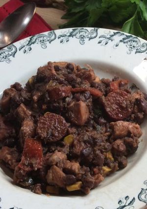 Une photo de Chili con Chicken