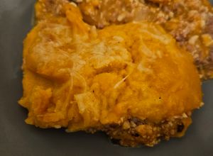 Une photo de Hachis Butternut et Carottes aux 2 Viandes