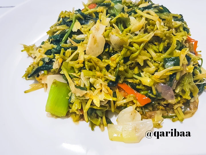 Langkah Mudah untuk Menyiapkan Resep Tumis Kangkung Bunga Pepaya (No Pahit) yang Bikin Ngiler Anti Ribet, Lezat Sekali