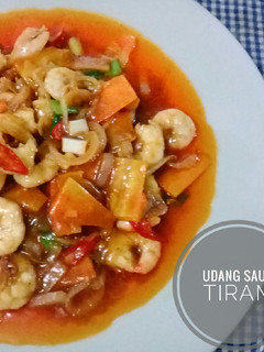 Foto resep Udang Saus Tiram