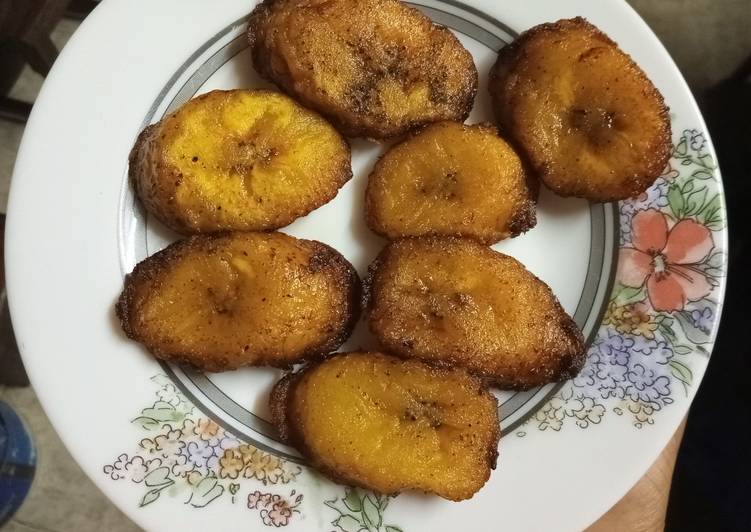 Steps to Make Perfect Fried plantains