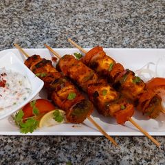 A picture of Tandoori Paneer Tikka.