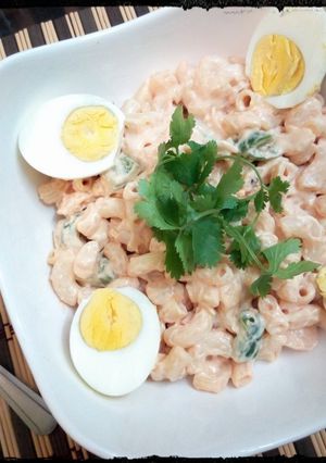A picture of Mayo salad.