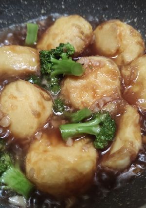 Foto resep 68. Tofu brokoli kuah