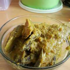 A picture of Tongkol pesmol simple.