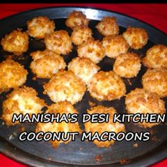 Coconut Macaroons A picture of Coconut Macaroons.