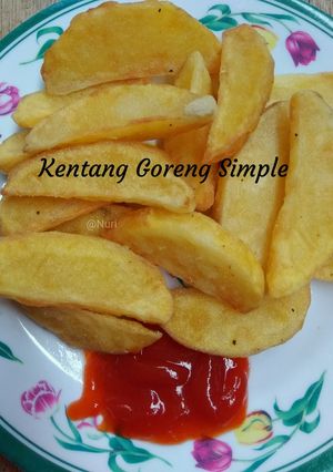 Foto resep Kentang Goreng Simple