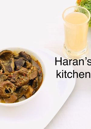 A picture of Offal pepper soup.