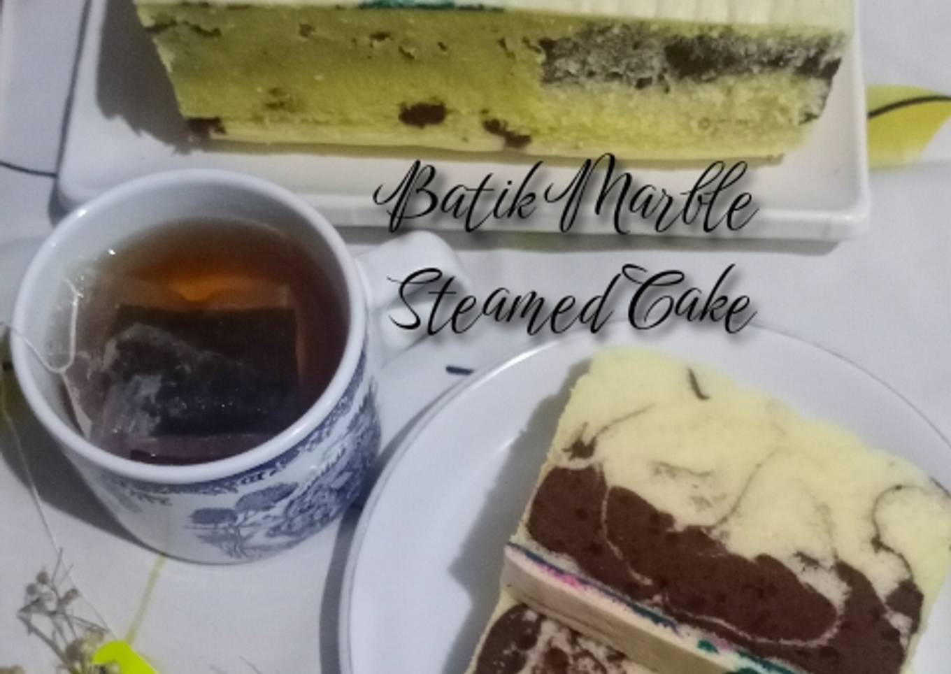 #240 Batik Marble Steamed Cake