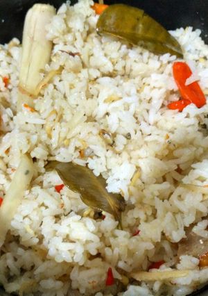 Foto resep Nasi Liwet rice cooker