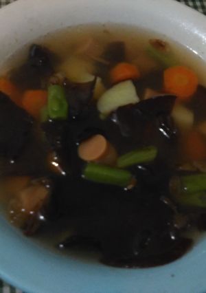 Foto resep Sop Jamur Kuping