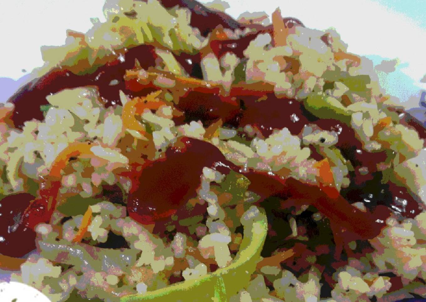 Fried rice veg fried rice