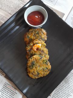 চিংড়ি মাছের বড়া (chingri macher bora recipe in Bengali) রেসিপির প্রধান ছবি