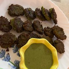 A picture of Peas kebab.
