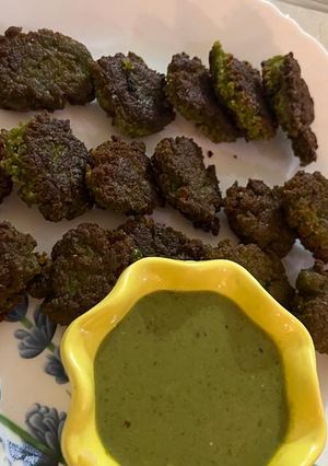 A picture of Peas kebab.