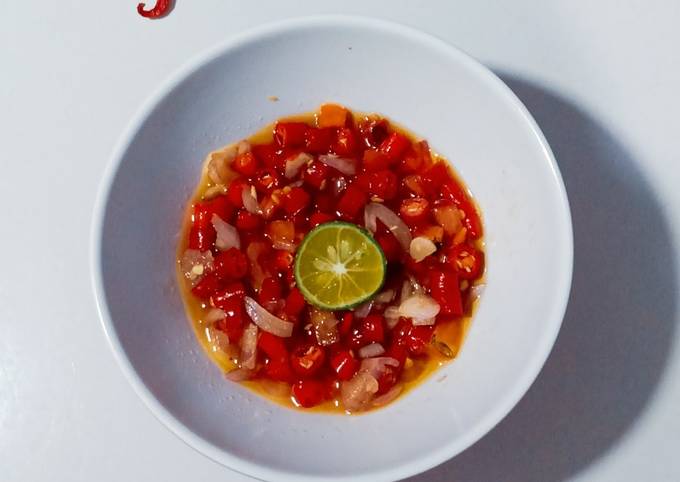 Resep Sambal dabu-dabu Anti Gagal