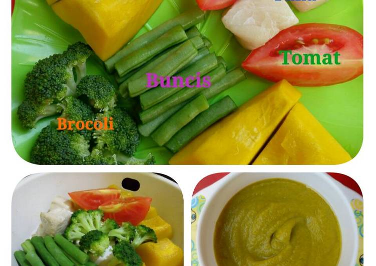 Resep MPASI 8m+ : Bubur Ocha Tuna 4* + evoo, Bisa Manjain Lidah