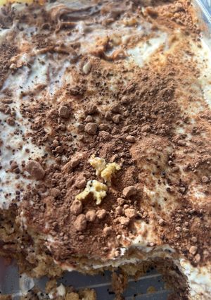 Una foto de Tiramisú fácil y genial para reciclar bizcochuelo viejo
