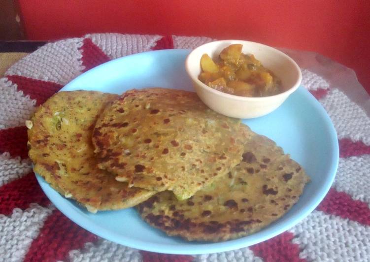 Steps to Prepare Ultimate Mix vegetable paratha