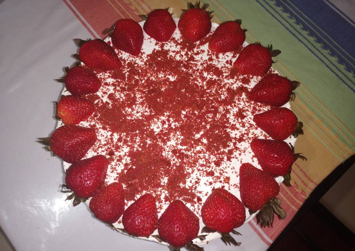 Pastel red velvet
