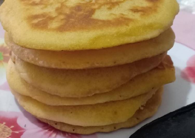 Cara menyajikan Pancake Anti Gagal , Bisa Manjain Lidah