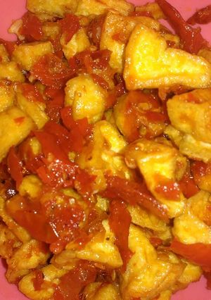 Foto resep Tahu bumbu kunyit