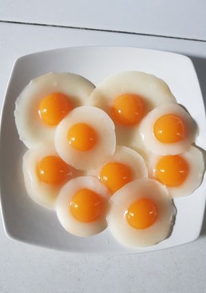 Foto resep Pudding telur ceplok