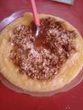 Polenta Con salsaa!! Especiall para pasar el friio♡