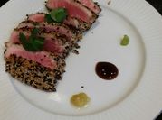 A picture of ahi tuna