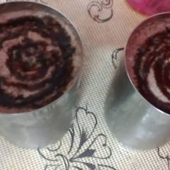 A picture of Chocolate shake.