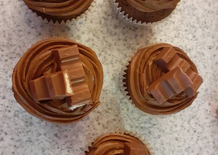 Nutella filled cupcakes