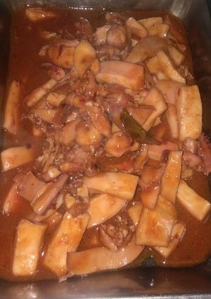 Foto resep Cumi soas lada hitam