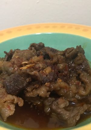 Foto resep [203] Beef Slice Balado