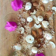 A picture of Protein Rich Indian Granola Dust / Desi Granola.