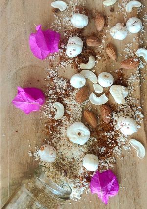 A picture of Protein Rich Indian Granola Dust / Desi Granola.