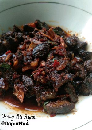 Foto resep Oseng Ati Ayam