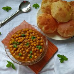 A picture of Chickpeas Curry.