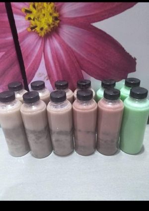 Foto resep Pudot ala mama twins (puding sedot)