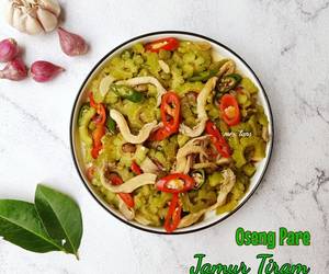 Resep Populer Oseng Pare Jamur Tiram Mantul Banget